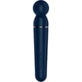 Miniatyrbild 1 av 4: Massager och vibrator - Satisfyer - Planet Wand-er - 10 vibrationsprogram - Hygienisk silikon - Blå