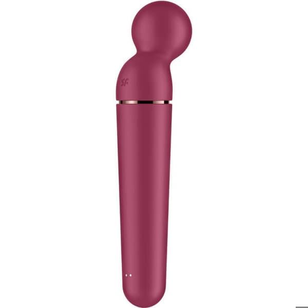 Vibrerande massör - SATISFYER - Planet Wand-er - Silikon - 10 program - Vattentålig IPX7