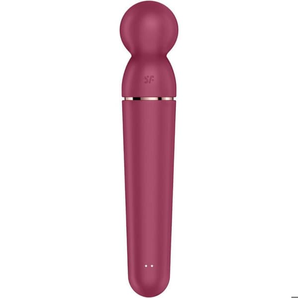 Vibrerande massör - SATISFYER - Planet Wand-er - Silikon - 10 program - Vattentålig IPX7