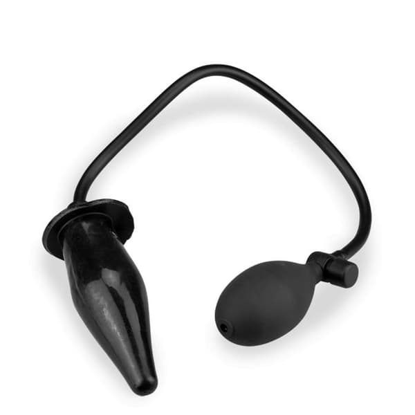Uppblåsbar pump analplugg