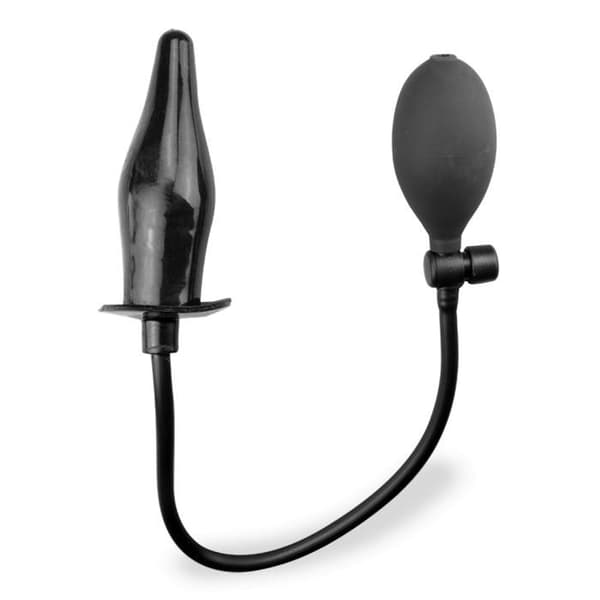 Butt Plug - LOVE & VIBES - Uppblåsbar - 11 cm - 4,5 cm - Säkerhetsventil