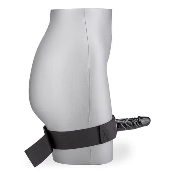 Sexleksak - Läderlårrem dildo - Anal - Vit