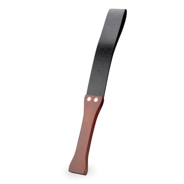 Paddel BDSM - Ej specificerad - Ej specificerad - Trä - Syntetläder - 50 cm lång