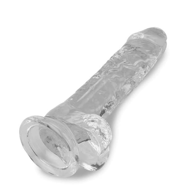 Casper Transparent Realistisk Sugkopp Dildo