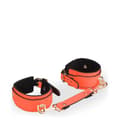 Miniatyrbild 1 av 4: Orange fluorescerande handbojor - LOVE AND VIBES Orange Collection