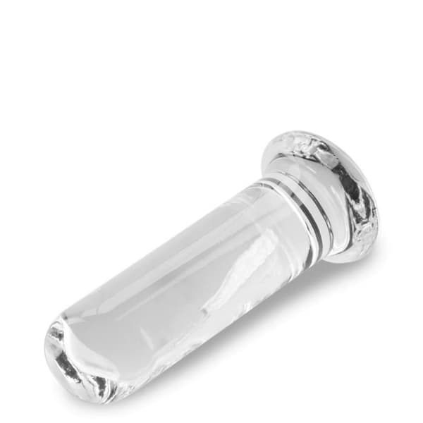 Glas analplugg 13,0cm - LOVE AND VIBES Crystal Collection
