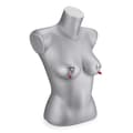 Miniatyrbild 2 av 4: BDSM nippelklämmor - Ej specificerat - Hjärtan med klockor - Röd - 20 gram - För vuxna