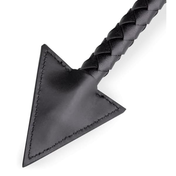 Devil tail plugg i aluminium och flätat konstläder