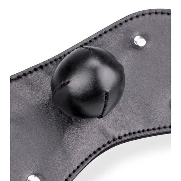 Gag ball gag i 100 % konstläder