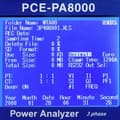 Miniatyrbild 4 av 4: PCE Instruments 3-fas nätverksanalysator med registreringsfunktion, med strömtång