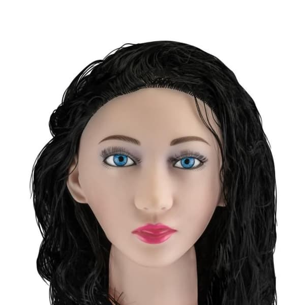Femme Artificielle Assise Justine - Vibee-Doll - Poupée i verklig storlek - PVC - 160cm