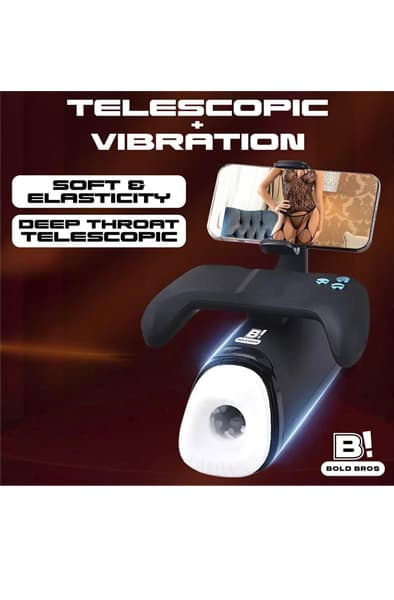 Masturbator With Thrusting, Vibration & Heating Automaattinen masturbaattori