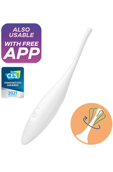 Twirling Joy Pinpoint Vibrations App Control Vibratorer