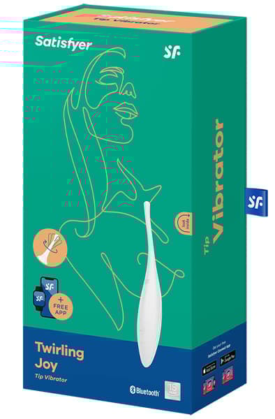 Twirling Joy Pinpoint Vibrations App Control Vibratorer