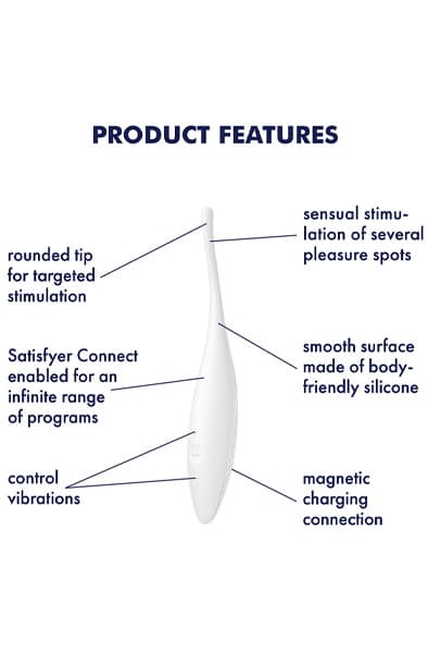 Twirling Joy Pinpoint Vibrations App Control Vibratorer