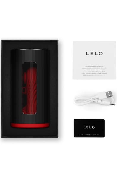LELO F1S V3 Masturbator Red Masturbator