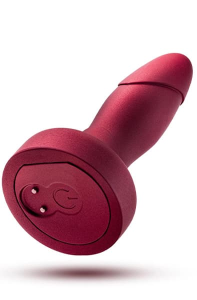 Anal Adventures Matrix Atomic Plug Martian Wine Analplugg med vibrator