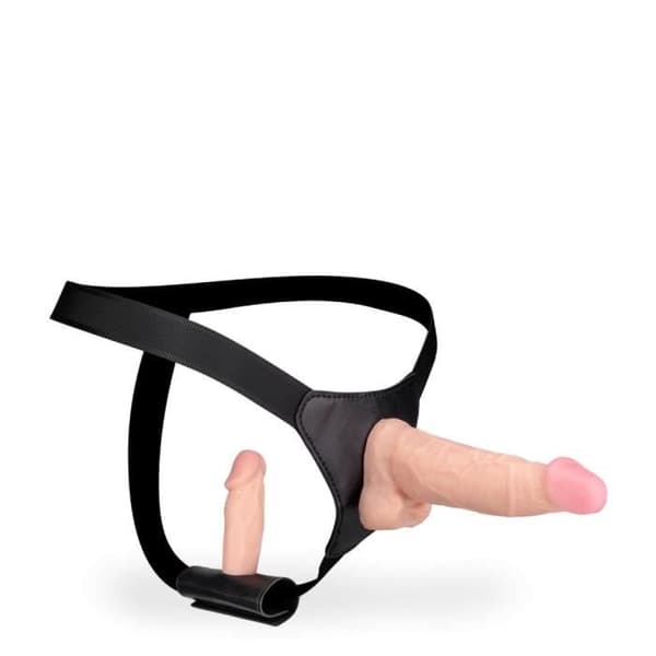 Gördel med avtagbar dildo - KÄRLEK OCH VIBRATIONS