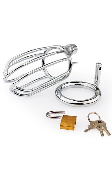 Cocklock Metal Chastity Cage 40 mm Siveyshäkki