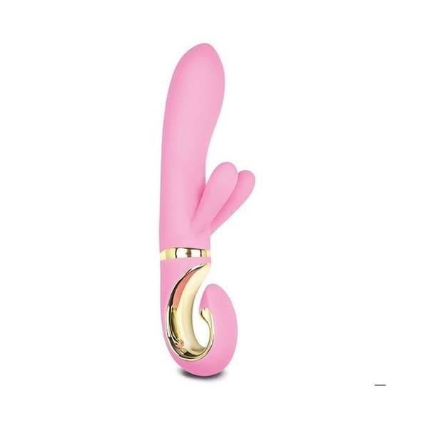 G-Rabbit Pink Rampant Bunny Vibrator - G-VIBE - 3 motorer - 6 vibrationslägen
