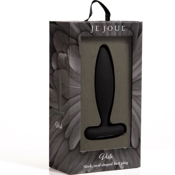 Vesta analvibrator - JOUE - Svart - Mjukt och silkeslent material - Liten