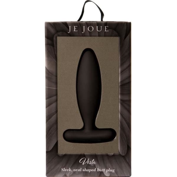 Vesta analvibrator - JOUE - Svart - Mjukt och silkeslent material - Liten