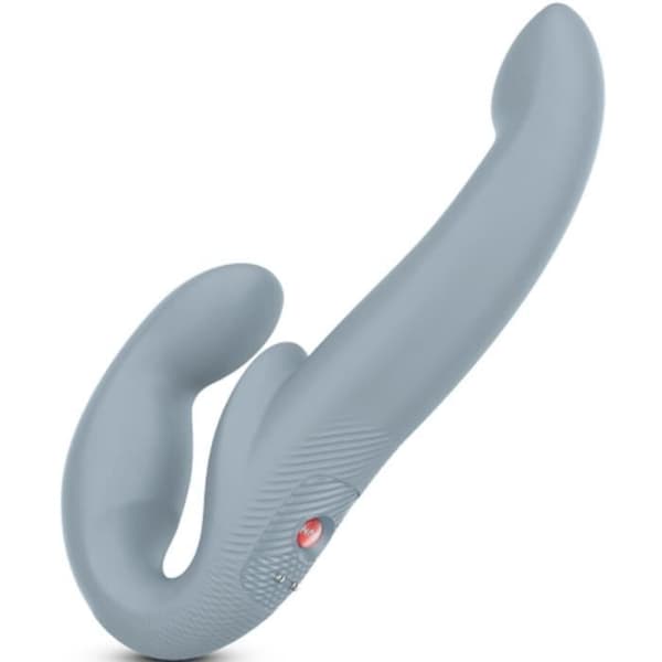 FUN FACTORY - DELA VIBE PRO DUBBEL VIBRATOR GRÅ -