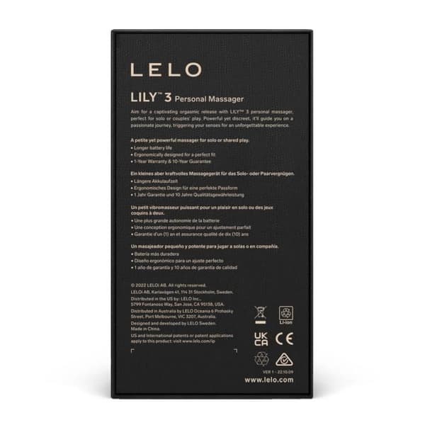 LELO - Lily 3 Personal Massager - Polar Green