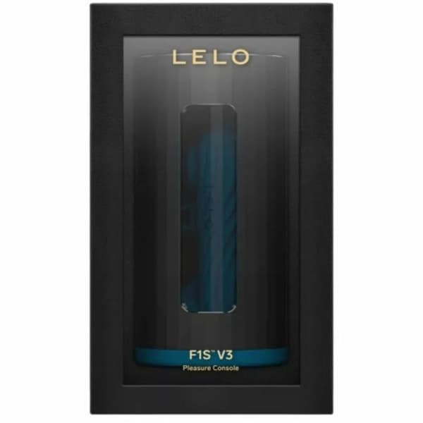 Masturbator för män - LELO - F1S V3 - Blå - Vibrerande - SenSonic™-teknik