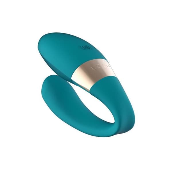 LELO TIANI Duo Ocean Blue parvibrator - Dubbelverkande för män och kvinnor