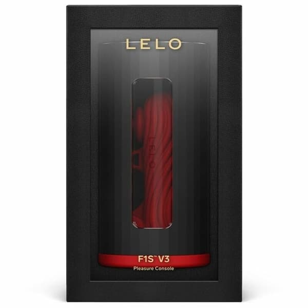 Masturbator för män - LELO - F1S V3 - Röd - Med sug - Laddningsbar och vattentät