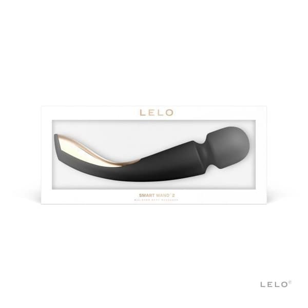 LELO SMART WAND 2 STOR Svart silikonvibrator