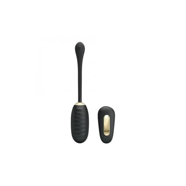 Fjärrkontrollägg - BAILE - Doreen - 12 vibrationslägen - Medicinsk silikon - Presentförpackning