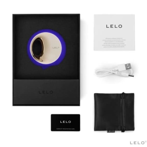 Stimulator för munnen - LELO - ORA 3 - Blå - Silikon - Vibrerande