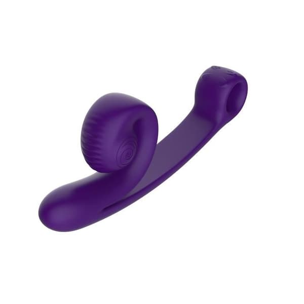 Vibromassager Dubbel - Snigel Vibe - Kurva - Lila - Silikon - Vattentät