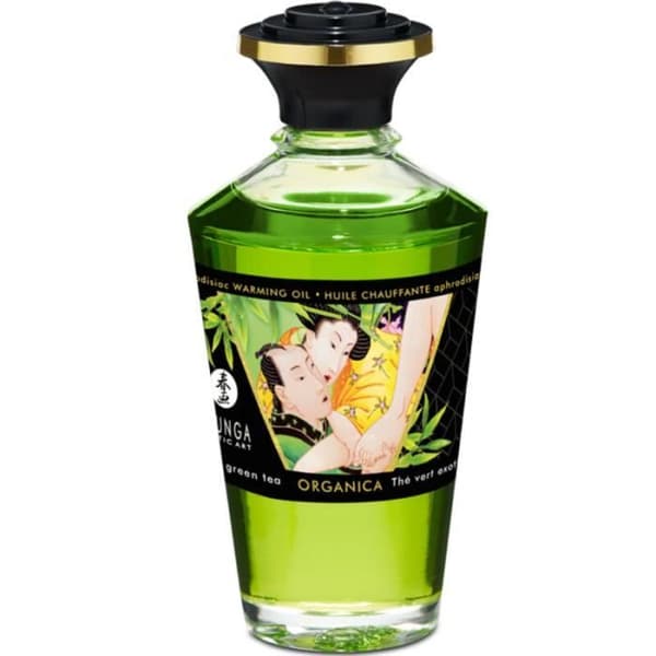 Kit för biologisk trädgård - SHUNGA - Edo-kollektionen - Massageolja 250 ml - Naturliga dofter - Romantiskt set