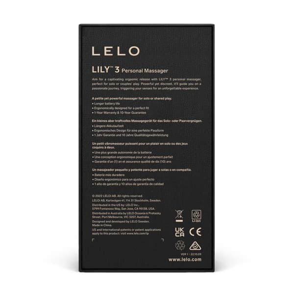 LELO - Lily 3 Personal Massager - Söt lavendel