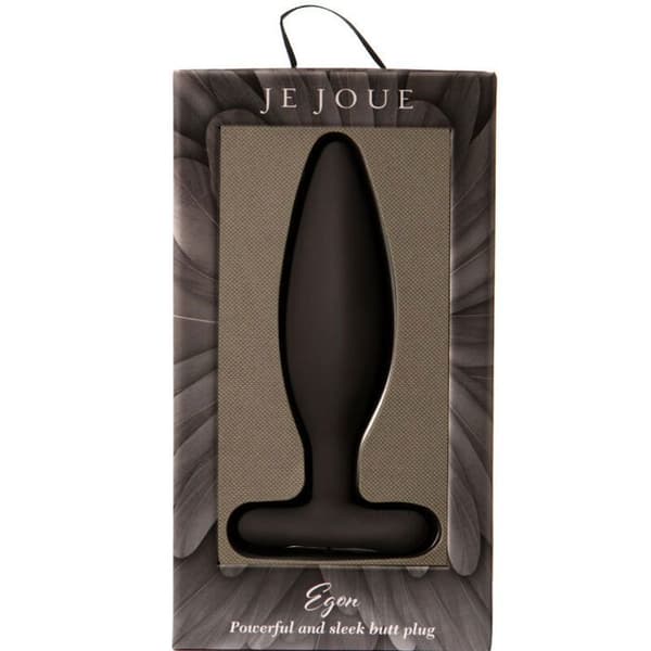 JOUE analvibrator - Egon Plug svart - Silikon - P/G-punkt - Medium
