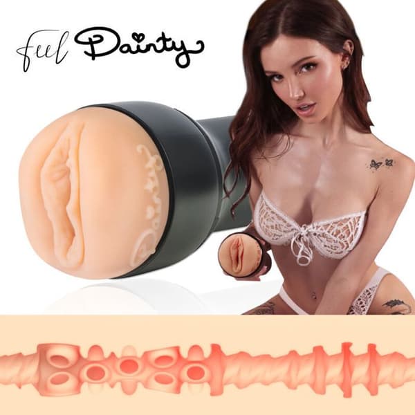 Masturbator - KIIROO - FEEL DAINTY WILDER - Med sug - Beige - Vagina