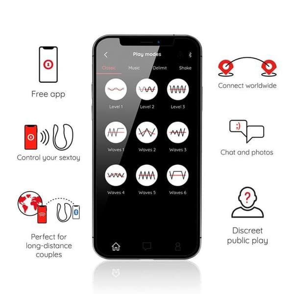 ONINDER NAIROBI VIBRATANDE ÄGG SVART GRATIS APP