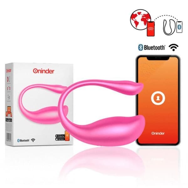 Vibromassager - ONINDER - Nairobi - Rosa - Medicinskt silikon - Vattentålig IPX7
