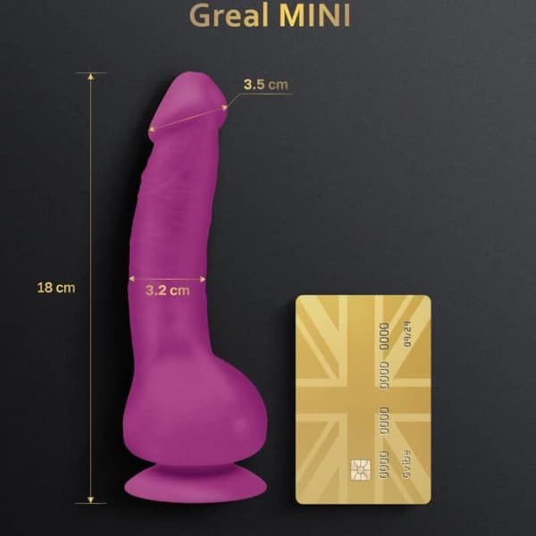 Vibromassör - G-VIBE - Greal Mini - Hypoallergenisk silikon - Vattentät - 6 vibrationsfunktioner