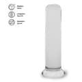 Miniatyrbild 2 av 4: Analplugg av glas 15,5 cm - Märke - Modell - Funktion 1 - Funktion 2 - Funktion 3