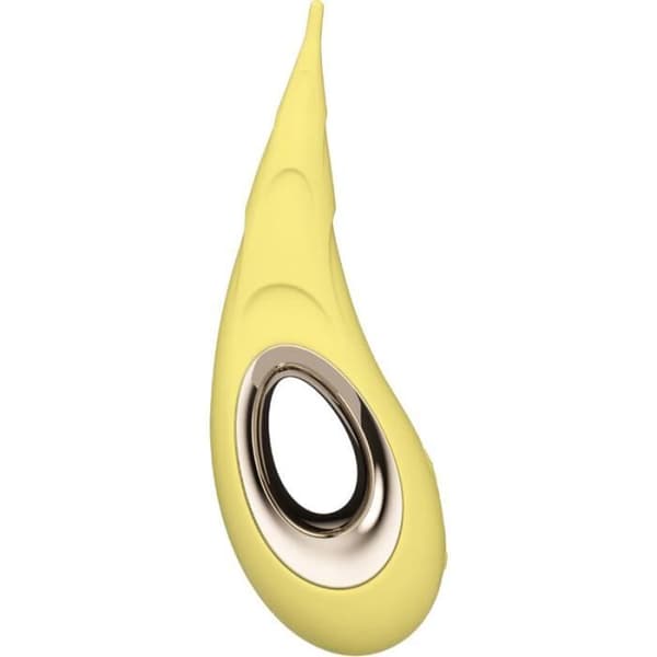 Klitto­ris­stimu­lator - LELO - DOT Cruise - Gul - Biokompatibel Silikon - 8 Vibrationslägen