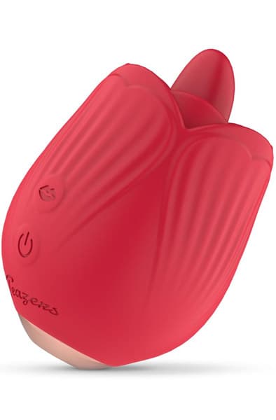 Rose Vibrator Licking & Vibrating Klitorisstimulator