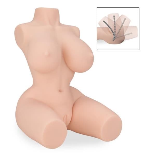 Yumi ledad masturbator byst sexdocka 3,0 kg