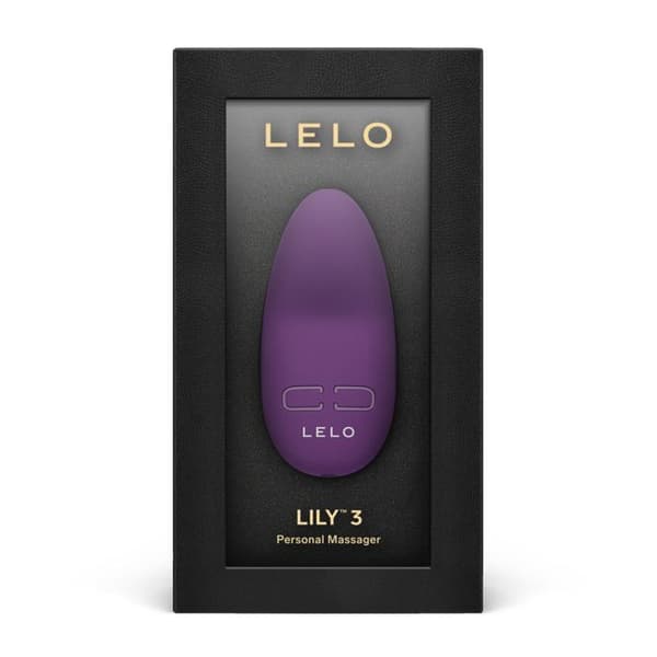 Masseur Personnel - LELO - Lily 3 - Mörk Lila - 10 Njutningsinställningar - Vattentålig