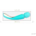 Miniatyrbild 4 av 4: LELO SMART WAND 2 MASSAGER MEDIUM OCEAN BLÅ