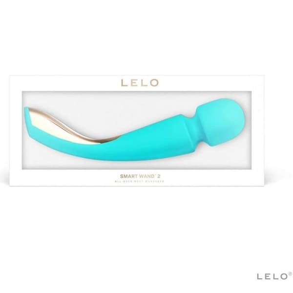 LELO SMART WAND 2 MASSAGER MEDIUM OCEAN BLÅ