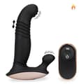 Miniatyrbild 2 av 4: Prostatastimulator - Klick - Vibrerande och värmande - Fjärrstyrd - Silikon - 9 vibrationsnivåer
